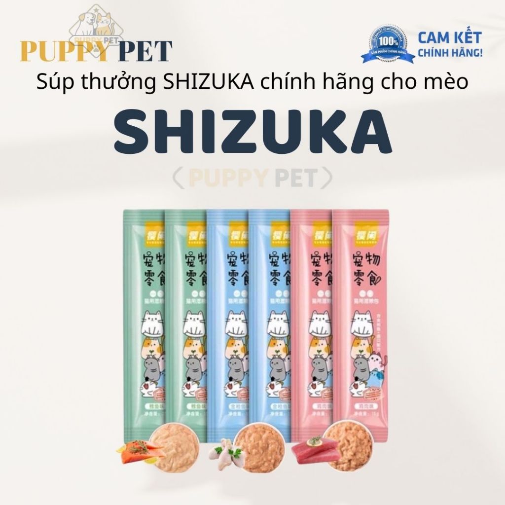 [COMBO 200 THANH] Súp Thưởng Cho Mèo Shizuka