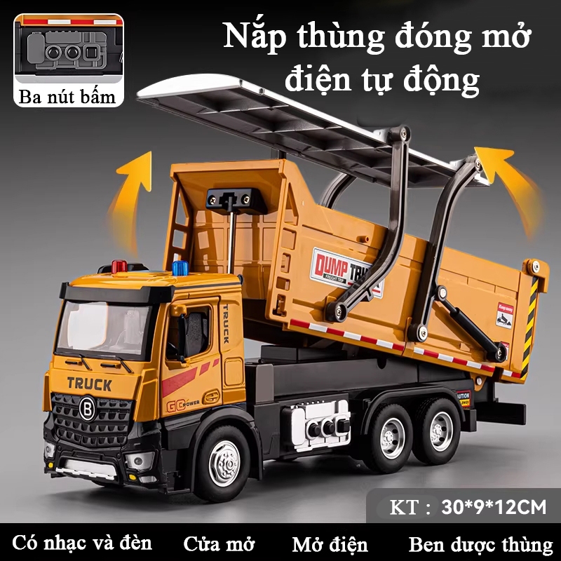 Xe tải hợp kim KAVY tự đóng mở điện