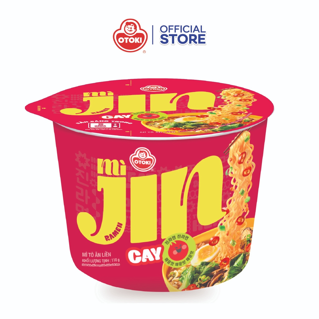 Combo 3 Tô Mì Jin Cay Otoki 110g