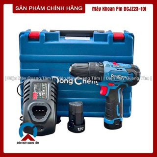 Máy khoan bắt vít pin không chổi than dongcheng dcjz23-10i