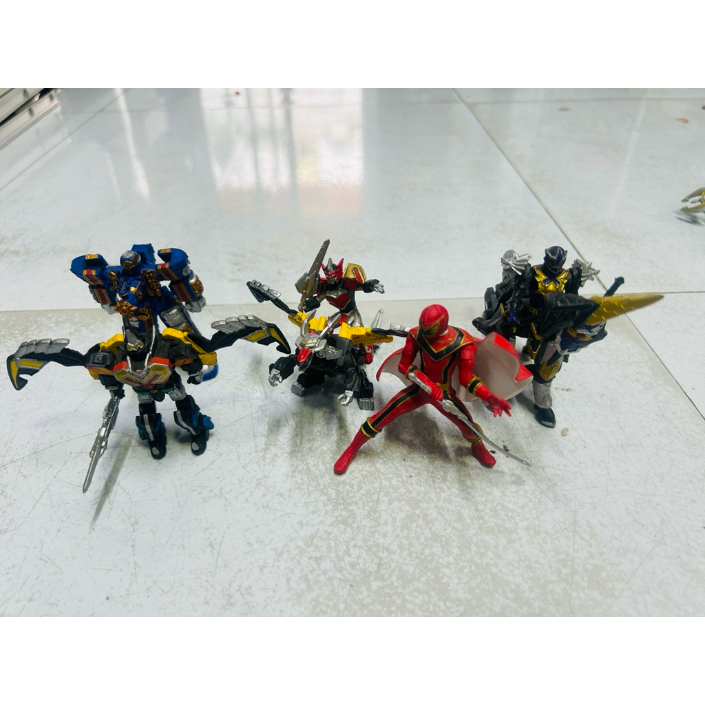 Mô hình Figure HG Robo Magiranger Super Sentai Set ( ko xé lẻ)
