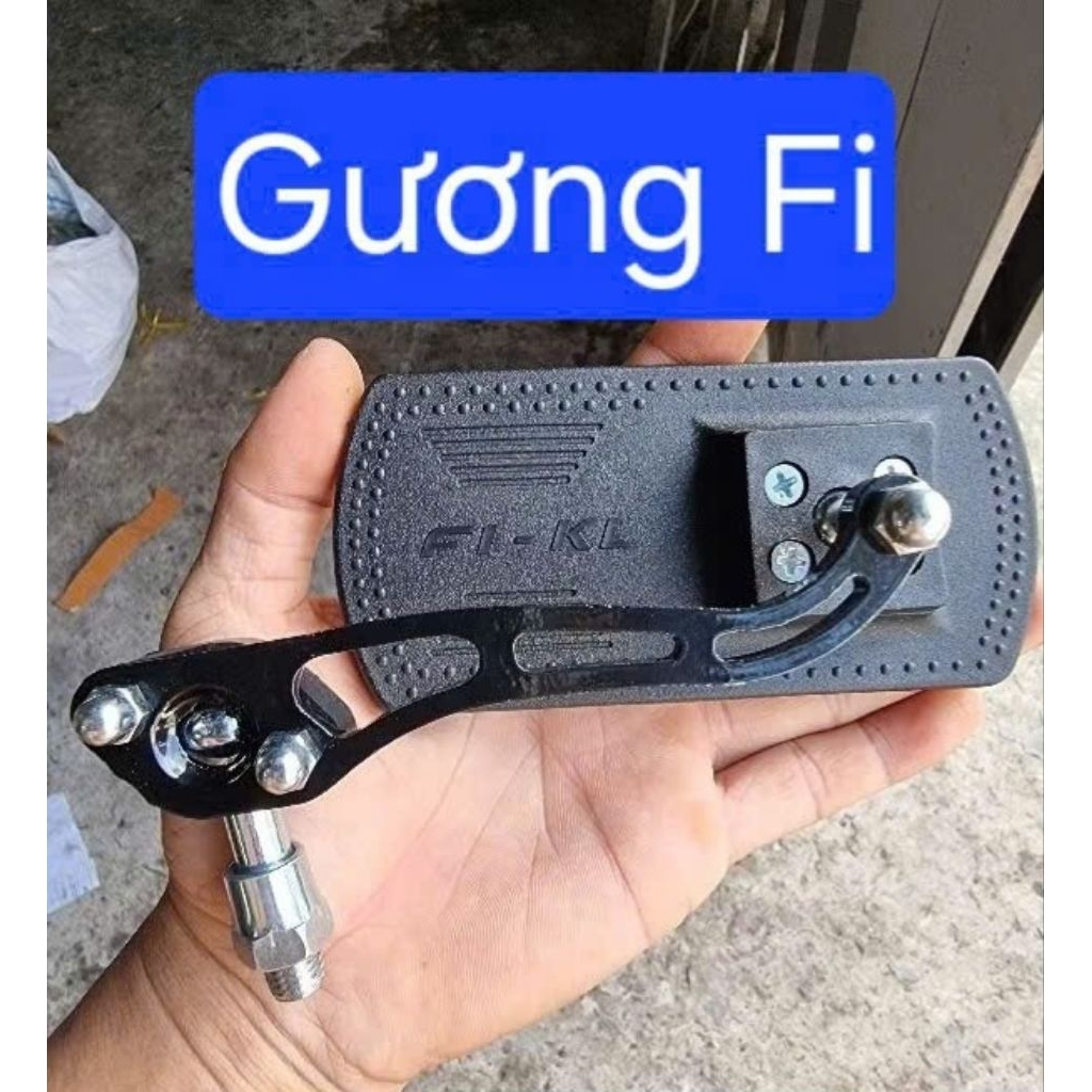 Gương chiếu hậu vuông Fi - 10 Ly(Loại tốt)