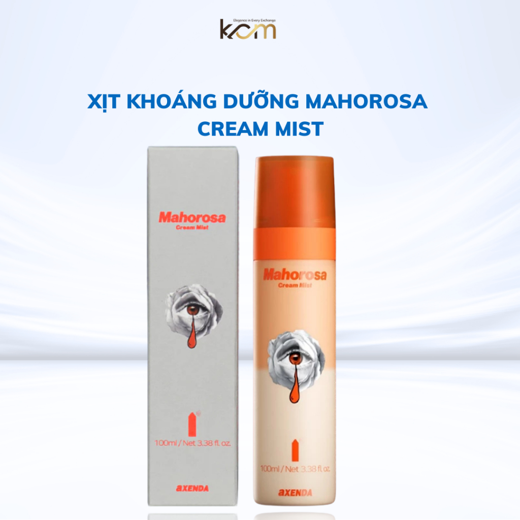 Xịt khoáng dưỡng căng bóng Mahorosa Cream Mist aXENDA 100ML Pharmesthetic