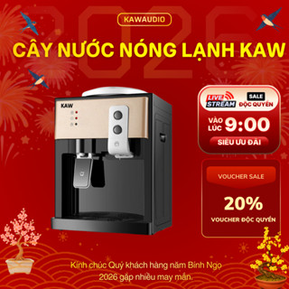 Bình lọc nước nóng lạnh, Cây nước nóng lạnh mini KAW làm nóng, lạnh nhanh bảo hành chính hãng 12 tháng