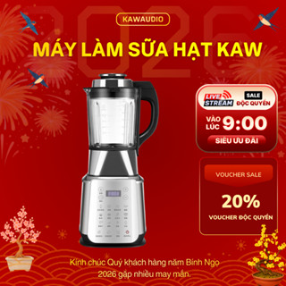 Máy làm sữa hạt KAW, xay nấu đa năng nhiều chức năng dễ dàng sử dụng bảo hành chính hãng 12 tháng