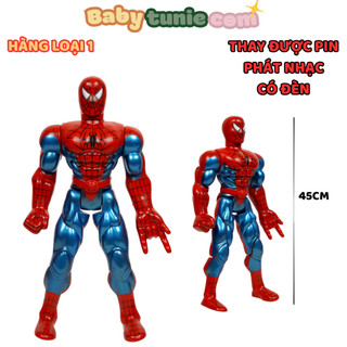 Đồ chơi người nhện spider man cỡ to cho bé trai mô hình người nhện, spider man siêu to