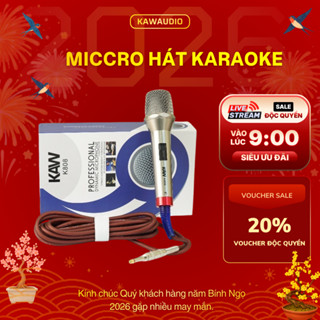 Micro Có Dây Cao Cấp Hát Karaoke Âm Thanh Cực Hay, Giảm Nhiễu, Chống Hú, Hát Như Ca Sĩ Bảo Hành Chính Hãng 12 Tháng