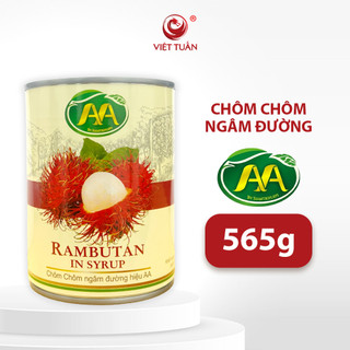 Chôm Chôm Ngâm Đường AA 565g – Trái Cây Đóng Hộp