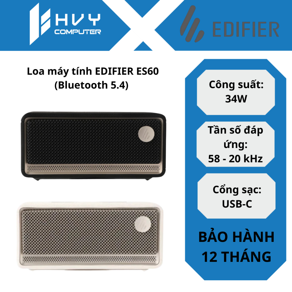 Loa máy tính EDIFIER ES60 (Bluetooth 5.4) - Hàng Chính Hãng