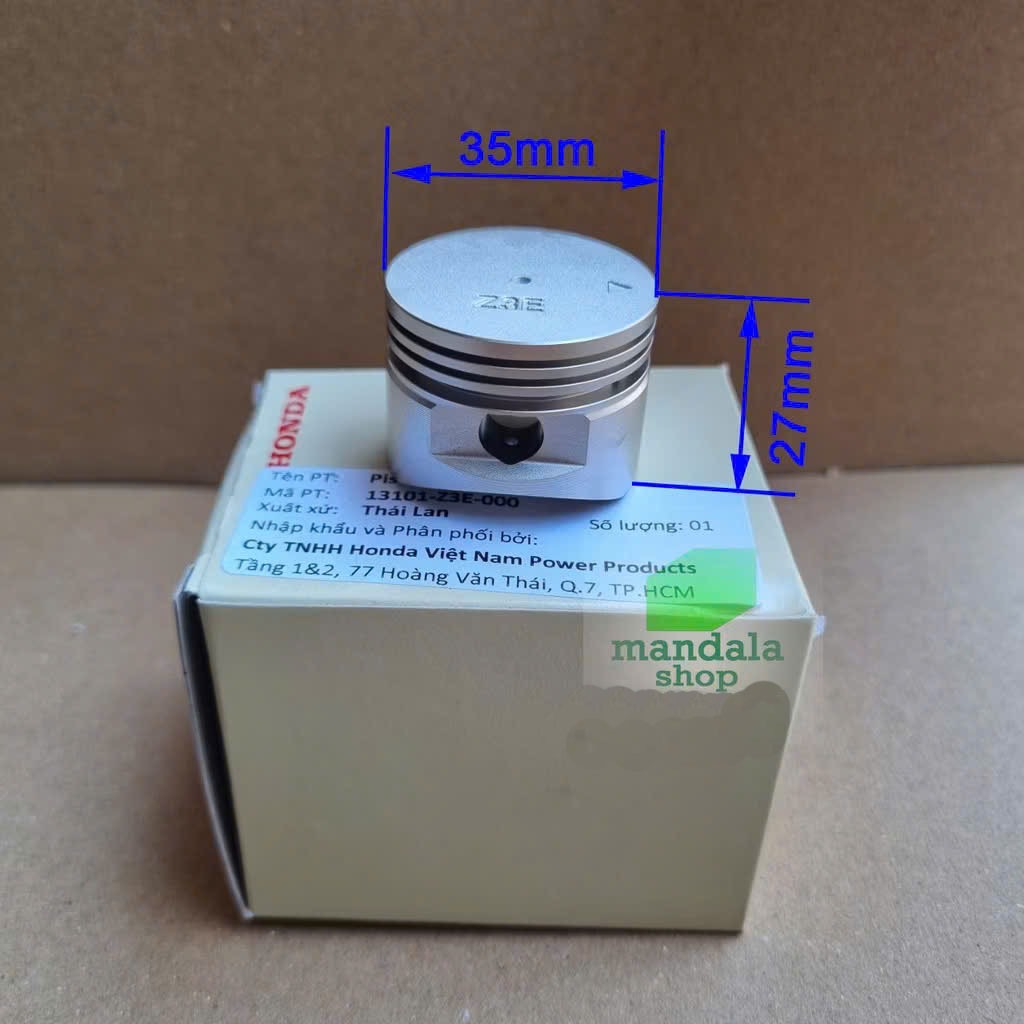 Quả Piston GX25 / Umk25, Bạc / xéc măng GX25 Honda chính hãng.....