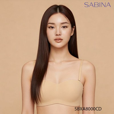 Áo Lót Cúp Ngang Mút Dày Siêu Nâng Ngực Màu Trơn Doomm Doomm Body Bra By Sabina SBXA8000