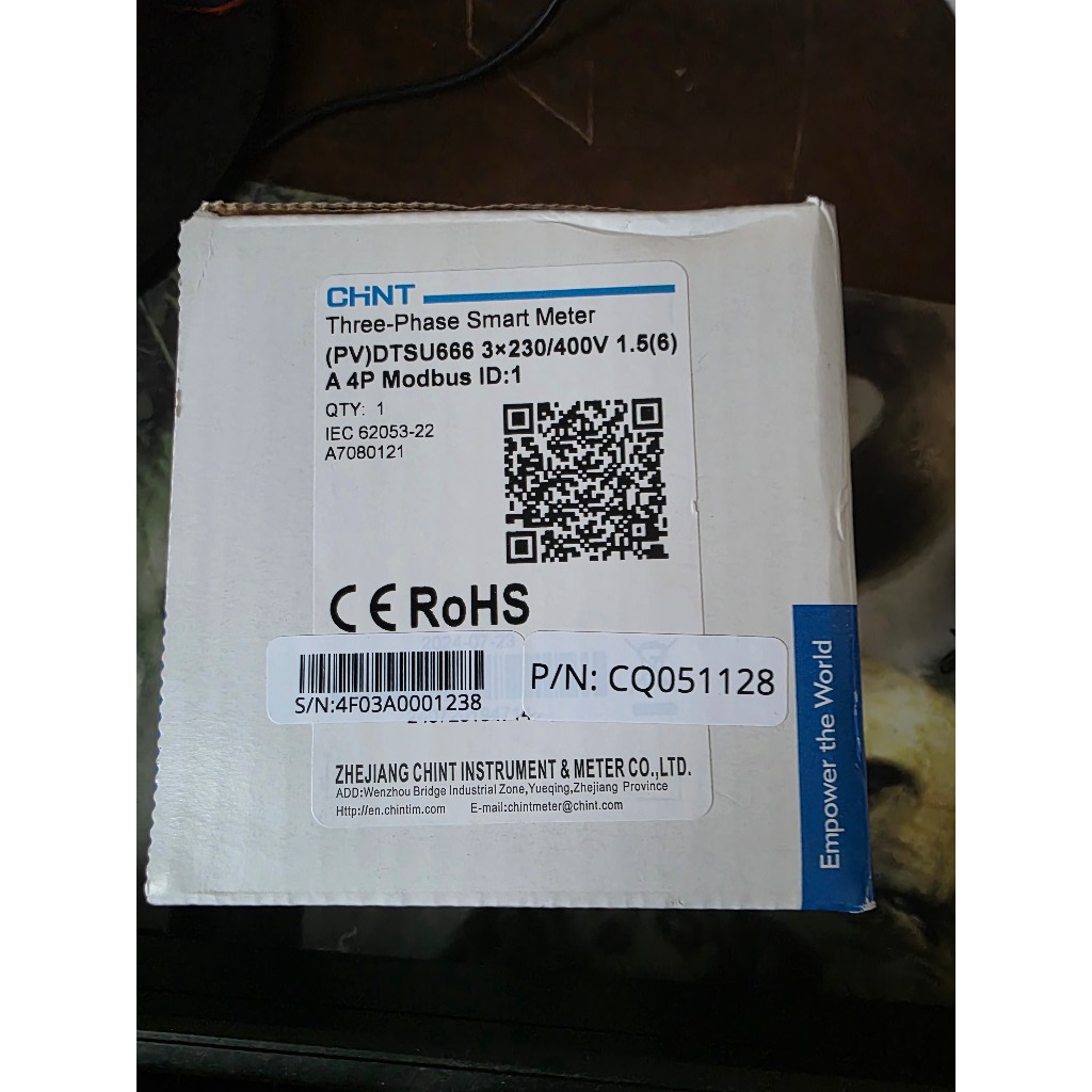 🔌 ĐỒNG HỒ ĐIỆN 3 PHA CHINT DTSU666 (PV) – MODBUS RS485