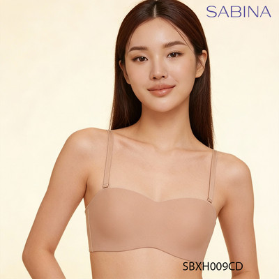 [SALE XẢ HÀNG] Áo Lót Cúp Ngang Mút Vừa Có Gọng Màu Trơn Doomm Soft Doomm Body Bra By Sabina SBXH0009