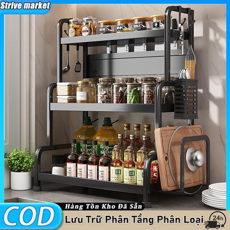 Kệ Để Gia Vị Đa Năng