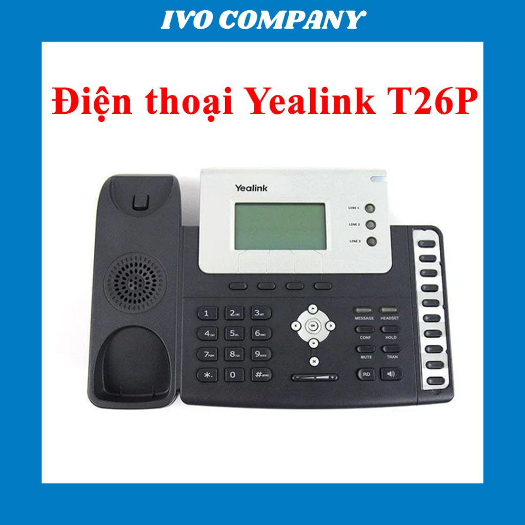 Điện thoại Voice IP Yealink SIP T26P