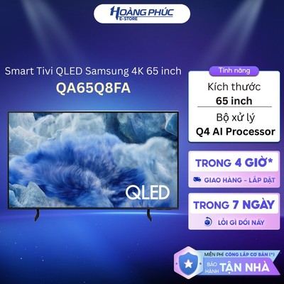 Q8FA | Smart TV SAMSUNG QLED 4K Vision AI QA55Q8FA 55 Inch - QA65Q8FA 65 Inch {Ship HCM 0Đ}