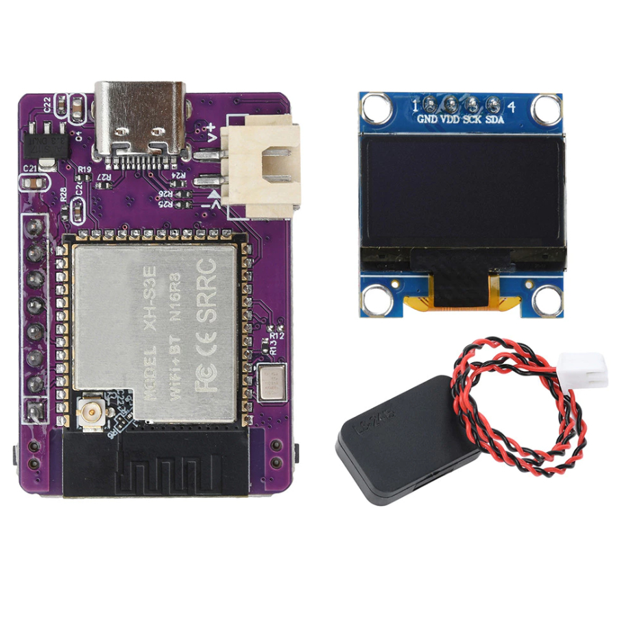 Esp32 s3 N16R8 sẵn màn hình và loa thích hợp làm chatbot AI