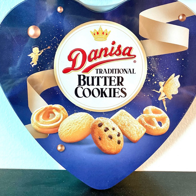 (HSD: 06/01/2027) Bánh Danisa Butter Cookies hình trái tim 132g