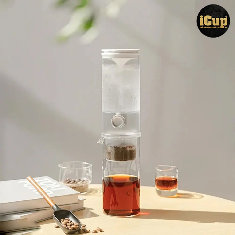 Bộ pha cà phê lạnh nhỏ giọt Timemore Icy Pipe Ice Drip 450ml