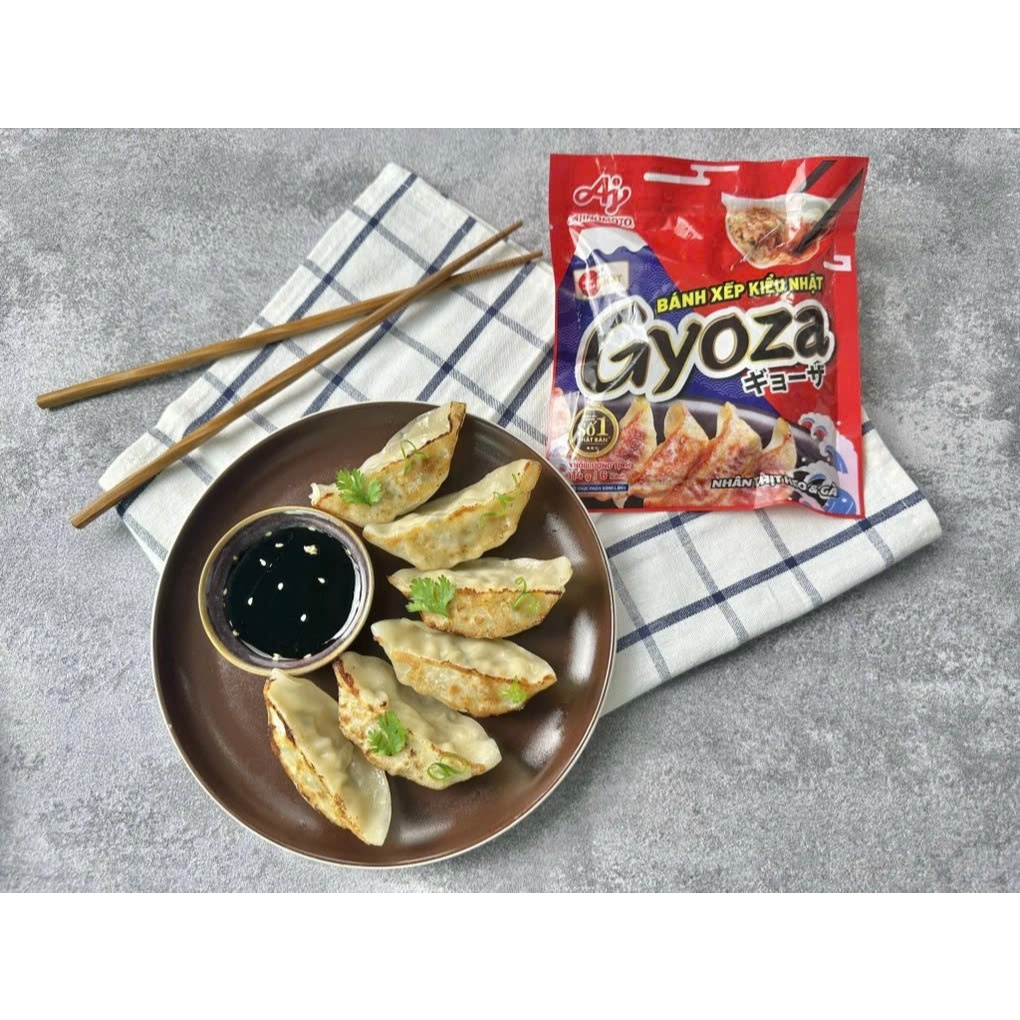 Bánh Xếp kiểu Nhật Gyoza Ajinomoto - gói 570gr 30 cái (hỏa tốc tphcm)