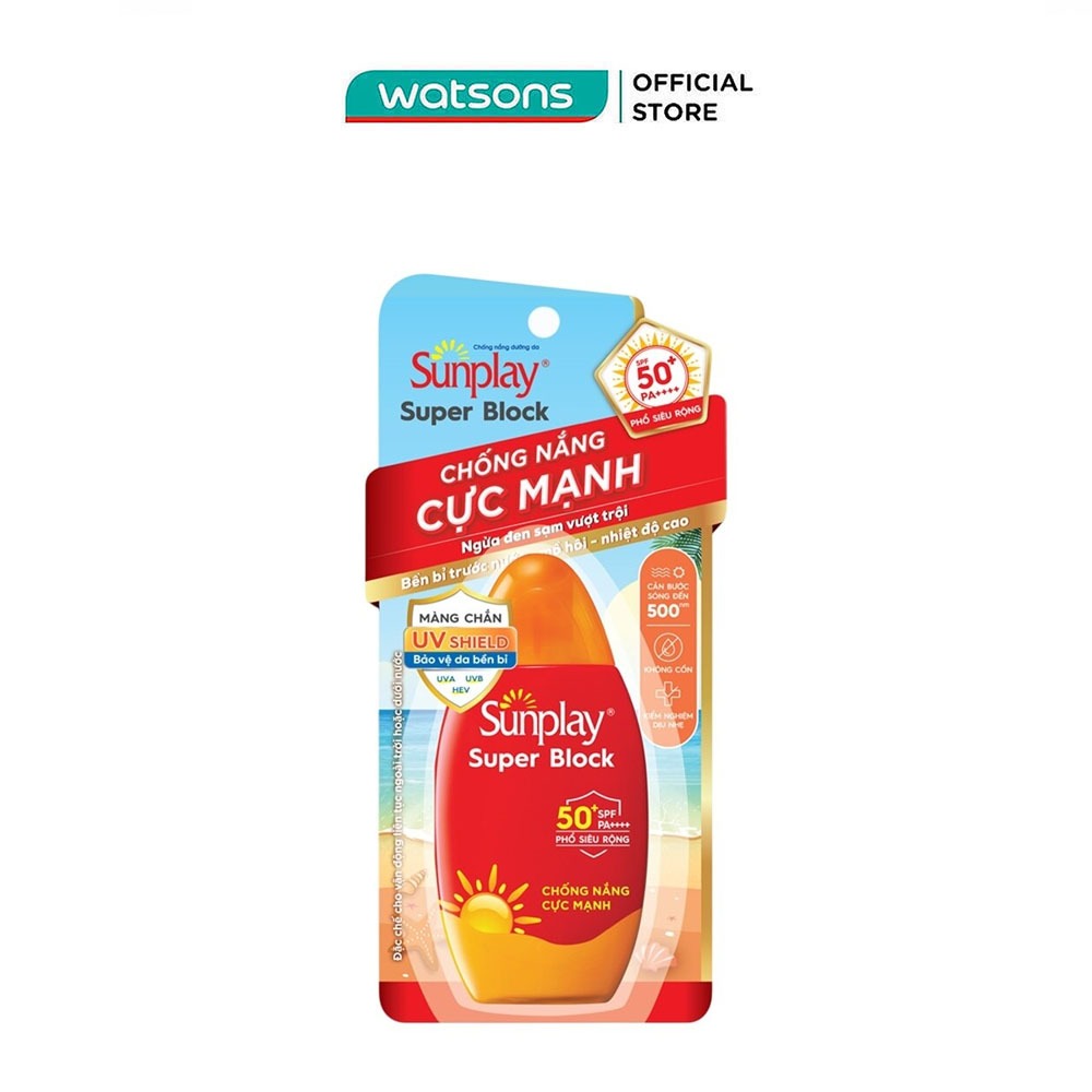 Sữa Chống Nắng Cực Mạnh Sunplay Super Block SPF50+ PA++++ 70g