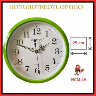 Đồng hồ treo tường giá rẻ nhiều màu 25 cm - E29