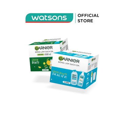 Quà Tặng Không Bán - Garnier Cotton Pads 30 Pieces (Random)