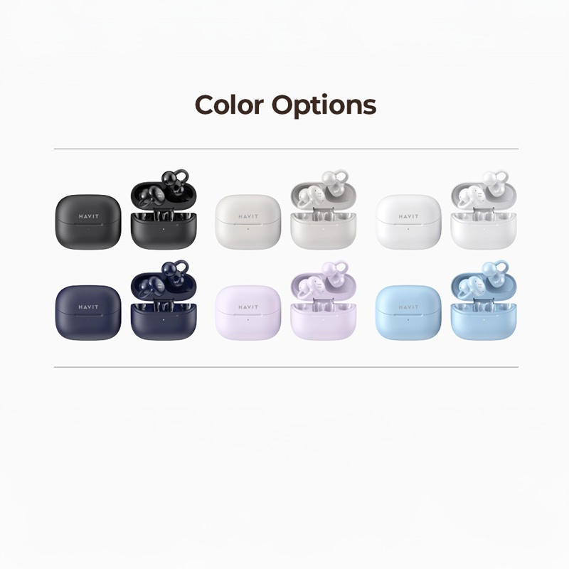 Tai Nghe Không Dây Havit OWS929 | Kiểu Dáng Open Ear Clip-On | Bluetooth 6.0 | BigBuy360 - bigbuy360.vn