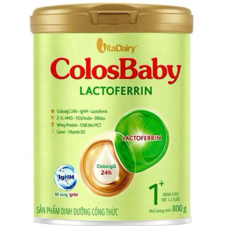 Colosbaby Lactoferrin 0+ 1+ 2+ lon 800g (Date mới)