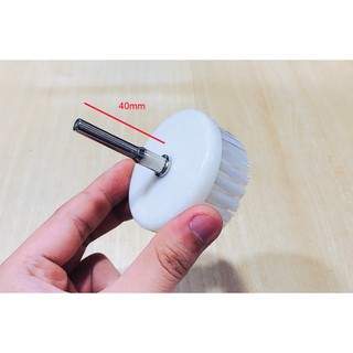 Chổi cước Nilong Trắng dạng T đánh bóng 6*60mm