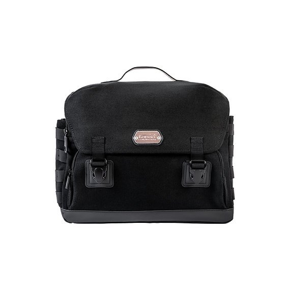 Loboo Túi hông Vintage 12L đựng đồ xe máy, thiết kế cổ điển Loboo 12BK