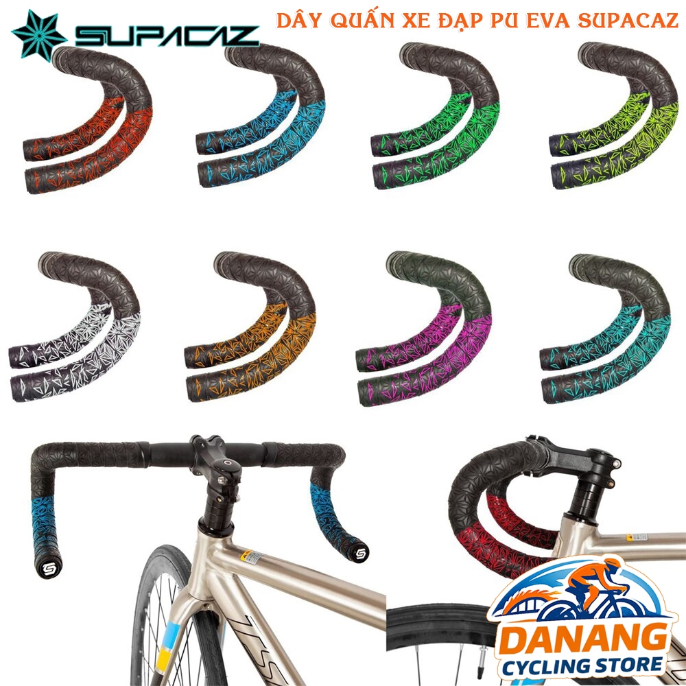 Dây Quấn (Băng Quấn) Ghi Đông Xe Đạp PU EVA SUPACAZ – Êm, Chống Trượt