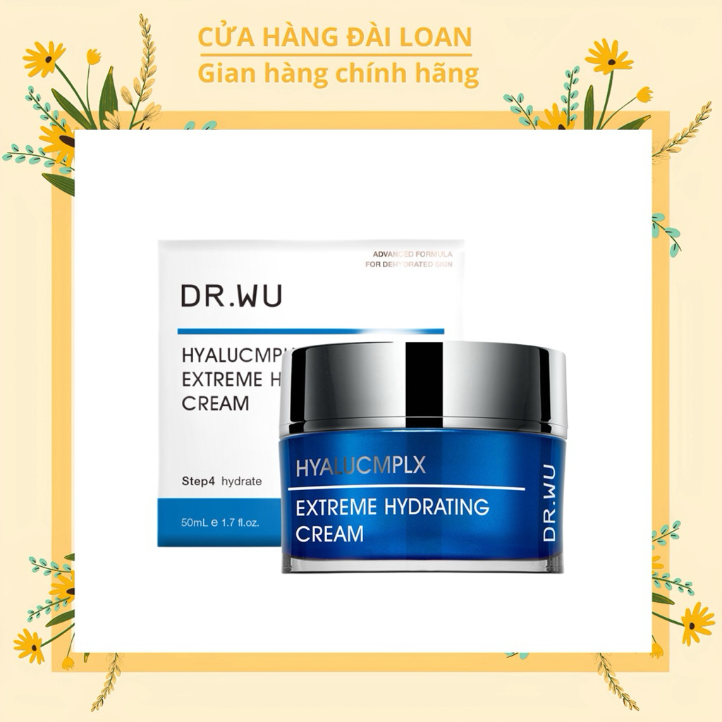 Kem dưỡng ẩm sâu DR.WU Hyalucomplex Extreme Hydrating Cream