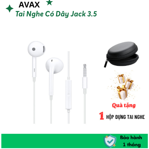 Tai Nghe dây nhét tai N03 có mic chống ồn tích hợp điều khiển âm lượng cho Oppo Samsung Sony Xiaomi - HÀNG 1;1