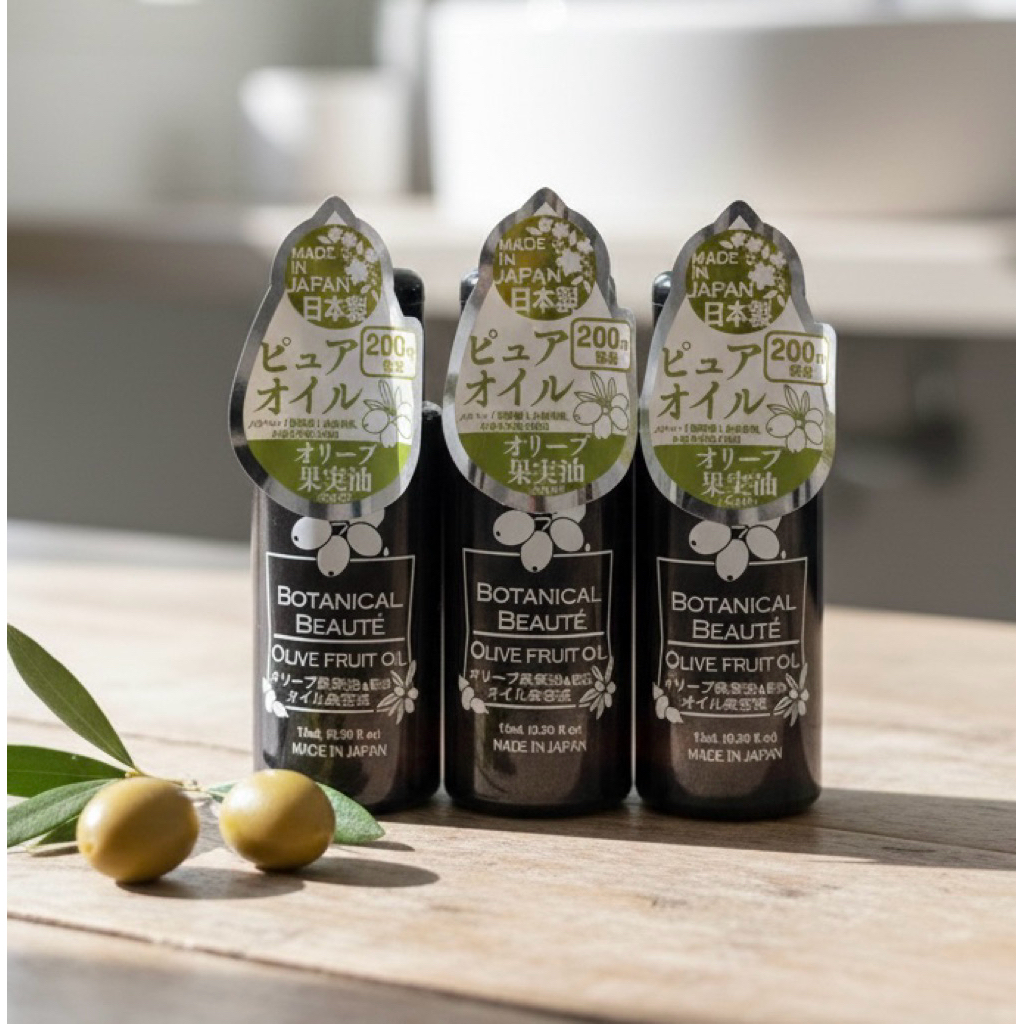 Dầu Olive Botanical Beauté Olive Fruit Oil – 100% Olive Nhật Bản (15ml)