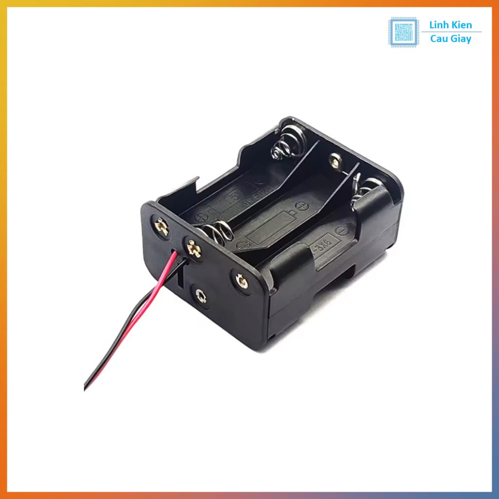 Đế 6 pin AA 2 tầng