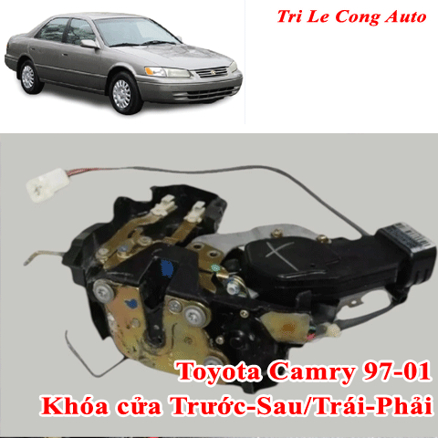 Bộ 4 Lock Khóa Cửa Toyota Camry 1997–2001 Máy 2.2 5S-FE 3.0 V6 1MZ-FE | Trước Sau Tài Phụ | Hàng Bãi