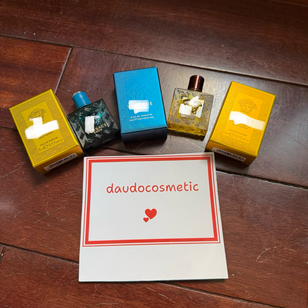 [ mini ] Nước hoa Versace Eros For Men EDT - Eros Flame Eros Energy 5ml