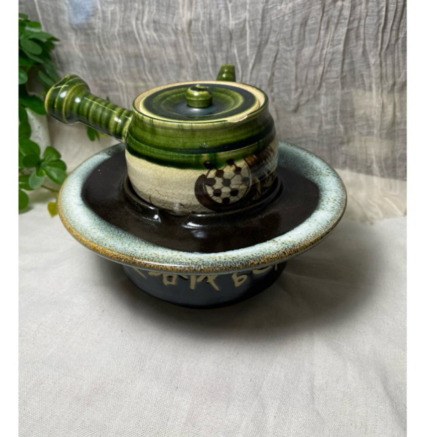 HANA HOUSE-Bếp Đun Gốm Trà Đạo Men Hỏa Biến | Bếp Đốt Nến/Than Nhỏ | Giữ Nhiệt Ấm Trà –Nước Thuốc