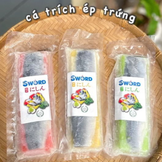 Giá sỉ 1 thanh Cá Trích Ép Trứng - Hải Sản Kỳ Hà