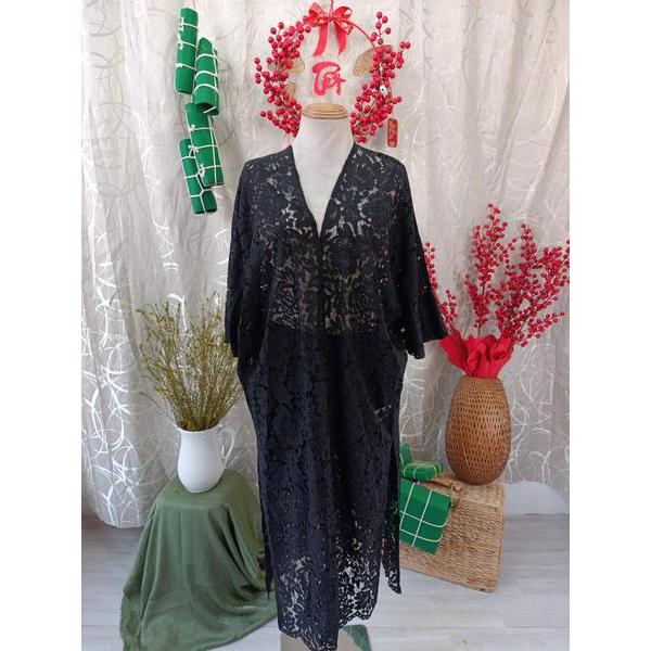 MAGONN NEW TAG - Áo choàng ren dáng dài bymo - FREESIZE