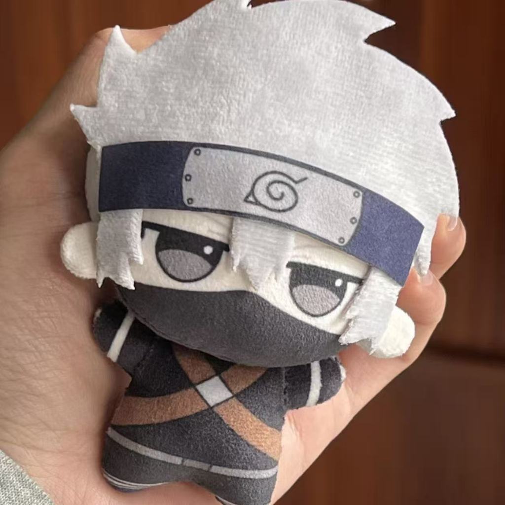 Naruto Hatake Kakashi Búp Bê Bông 10cm Treo Thú Bông Đồng Nhân Anime doll