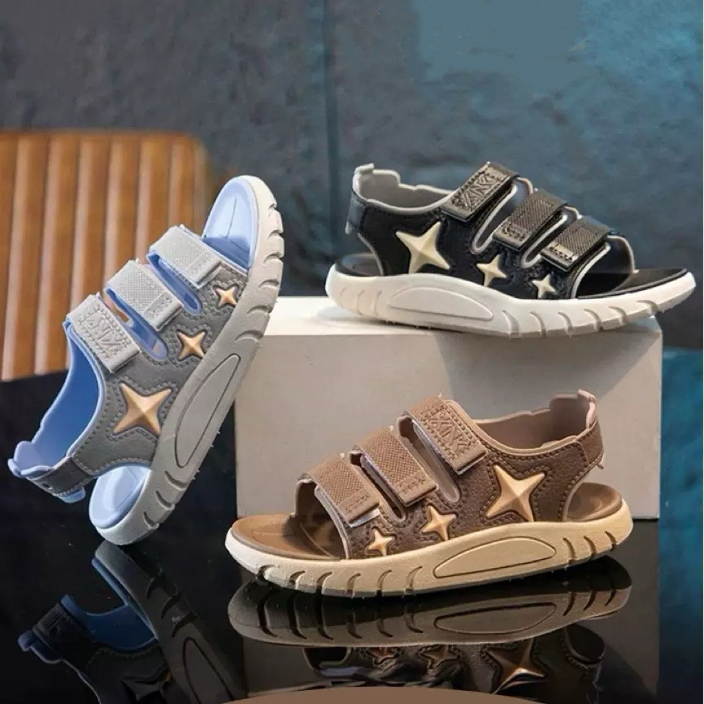 Sandal sao cho bé trai từ 3 đến 10 tuổi chất liệu eva siêu nhẹ bền