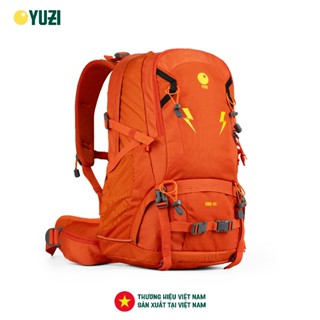 Balo leo núi, trekking YUZI USUAL 40L có khung trợ lực kim loại | Chính hãng