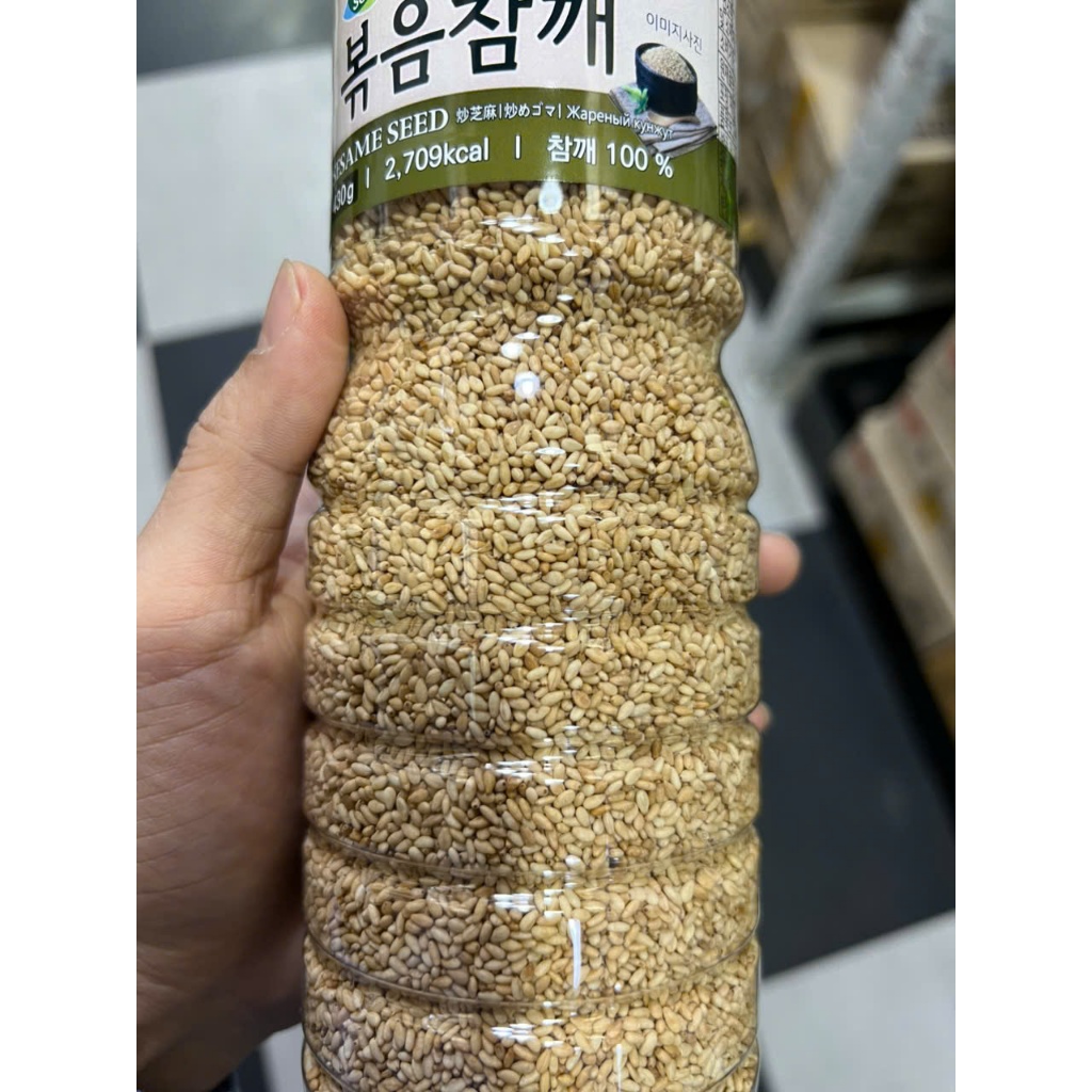 Mè rang, vừng rang hàn quốc - 볶음참깨