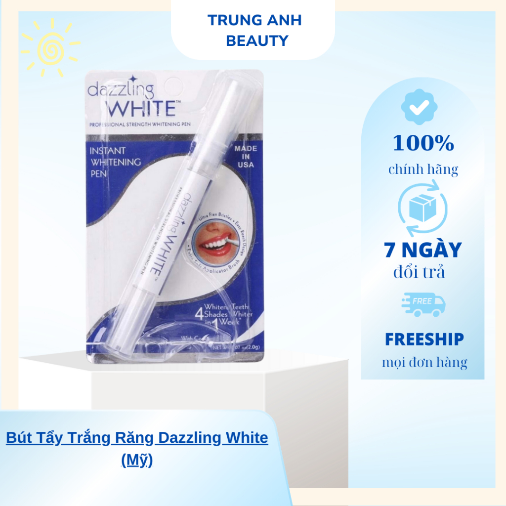 Bút Tẩy Trắng Răng Dazzling White (Mỹ)