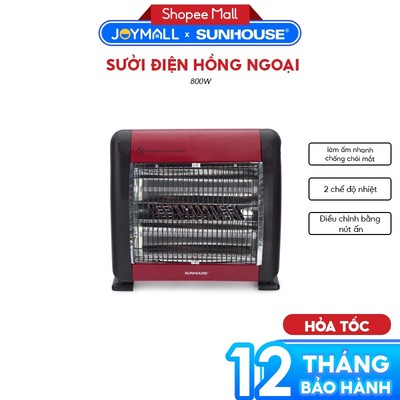 Sưởi Điện Hồng Ngoại SUNHOUSE SHD7013, Hàng Chính Hãng, An Toàn, Tiện Lợi - JoyMall