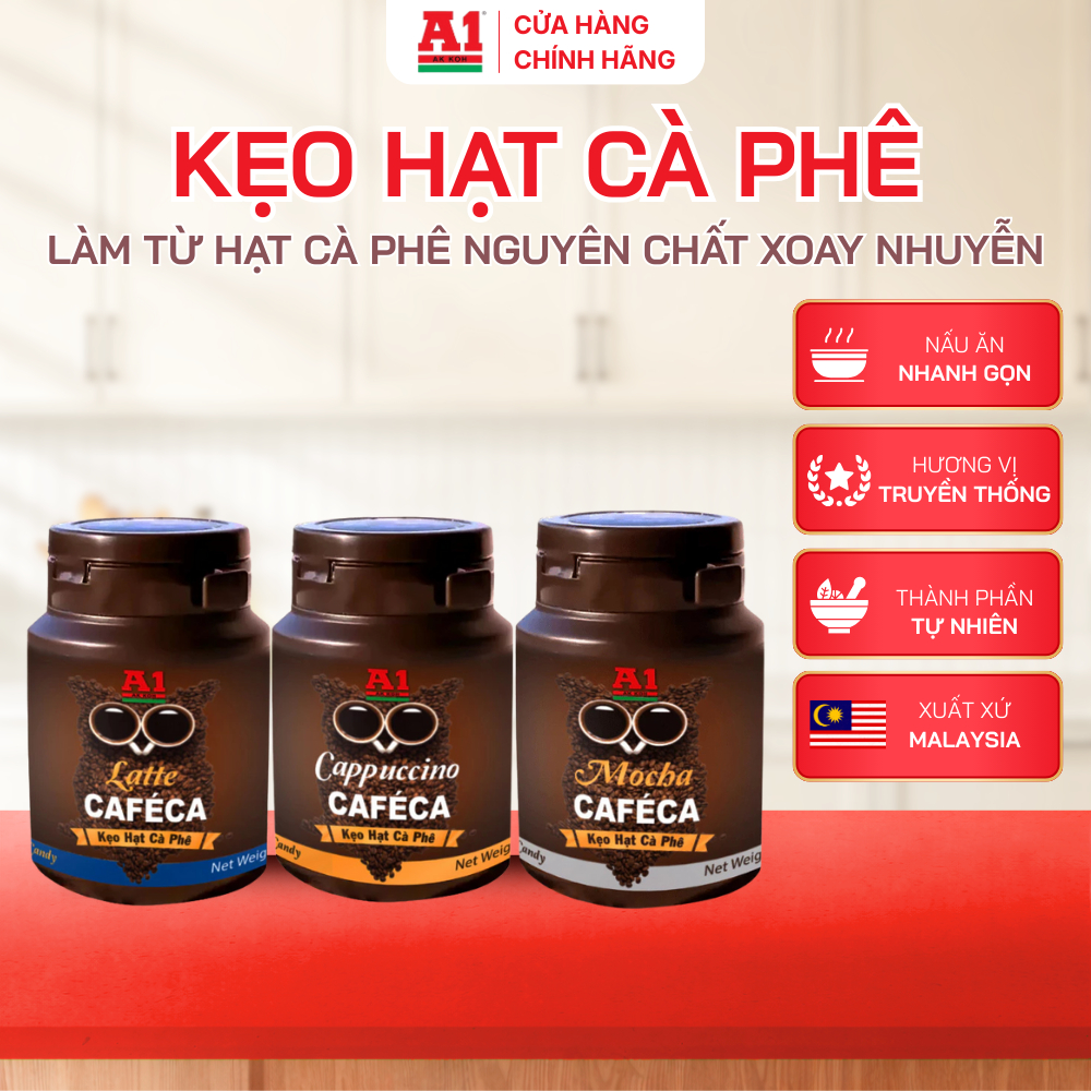 Kẹo Hạt Cà Phê A1 CAFECA  Ngon