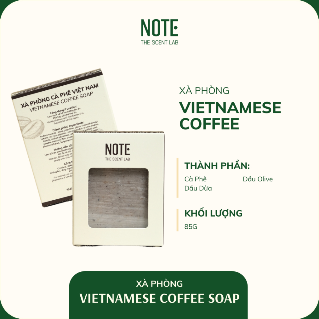 Vietnamese Soap | NOTE - The Scent Lab | Natural Soap