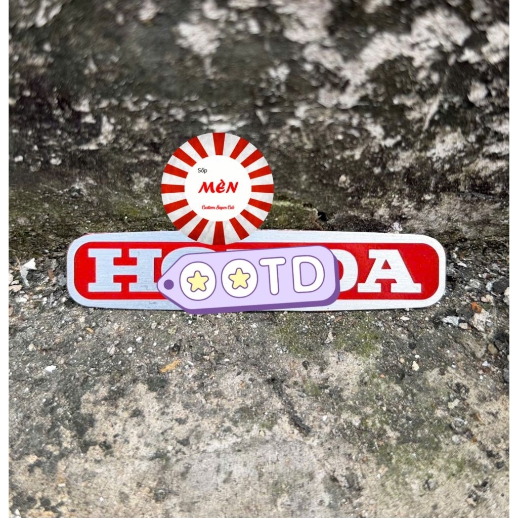 TEM NHÔM (LOGO) BỬNG CUB 78, 79...